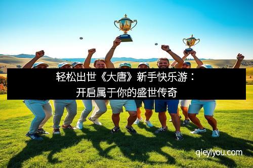 轻松出世《大唐》新手快乐游：开启属于你的盛世传奇